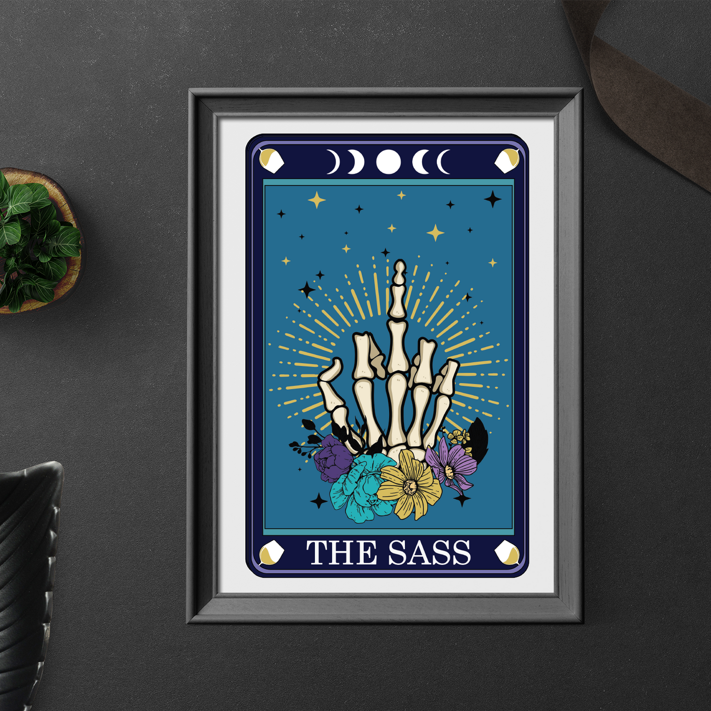 The Sass Tarot Style Print