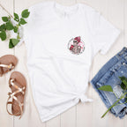 funny anti valentine's tshirt women white