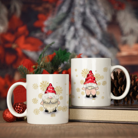 Cheeky Bum Santa Gonk Christmas Mug