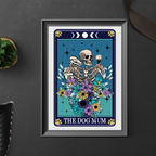 Tarot Dog Mum Typographical Print
