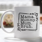 Funny Evolution Of Motherhood Mug