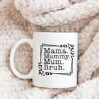 Funny Evolution Of Motherhood Mug