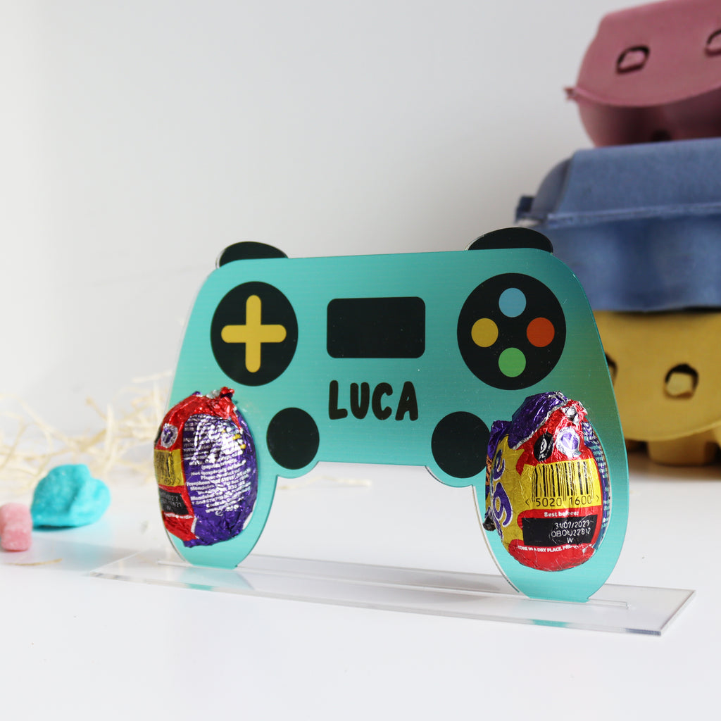 game controller easter egg acrylic holder