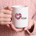 Leopard Print Love Mug
