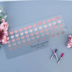 guest book wall art personalised wedding guest book wedding guestbook keepsake wall art unusual quirky wedding guest book