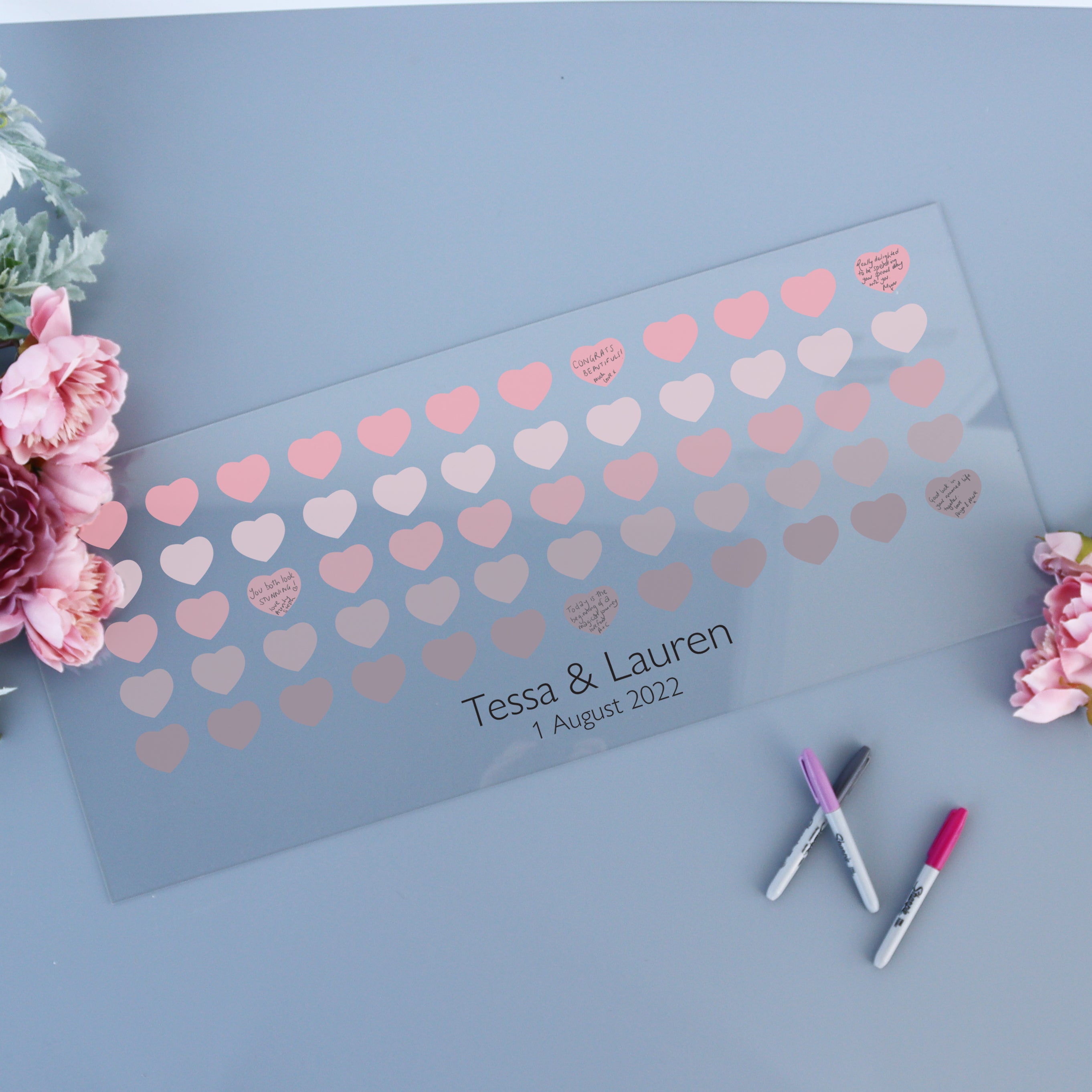 guest book wall art personalised wedding guest book wedding guestbook keepsake wall art unusual quirky wedding guest book