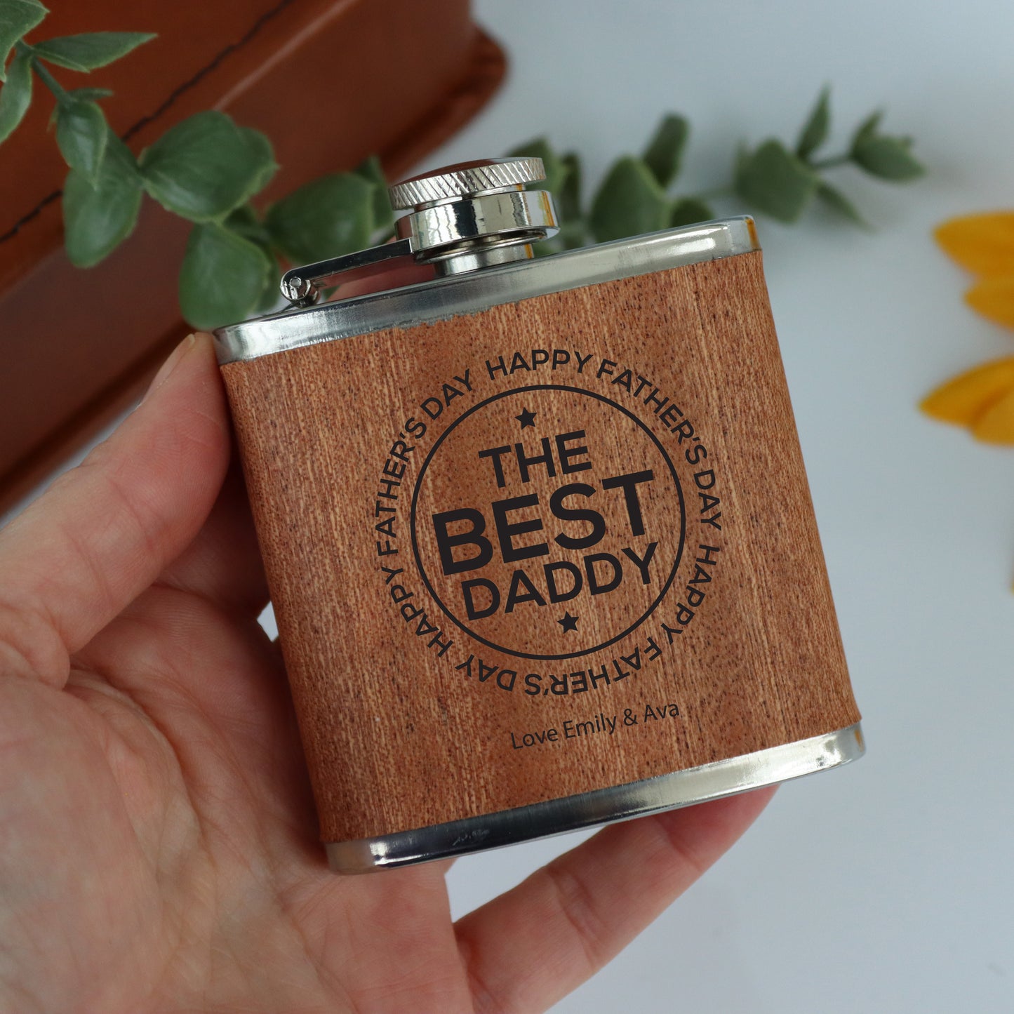Personalised Father's Day Hip Flask