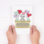 You Are Just My Type Valentine's Card