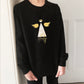 Kids Personalised Angel Christmas Sweatshirt