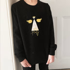 Kids Personalised Angel Christmas Sweatshirt