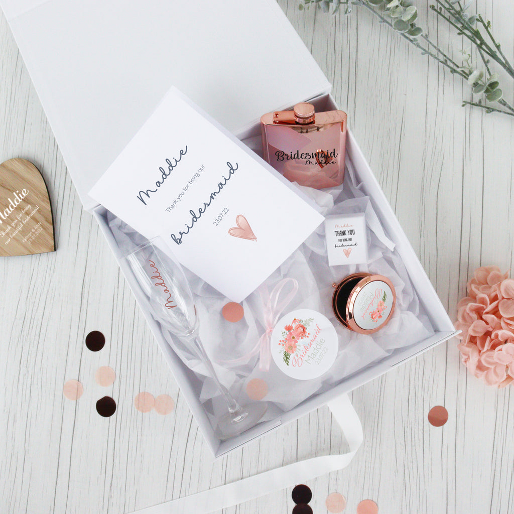 Thank You For Being My Bridesmaid Gift Box