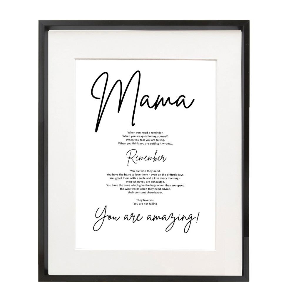 You Are Amazing Mama Poem