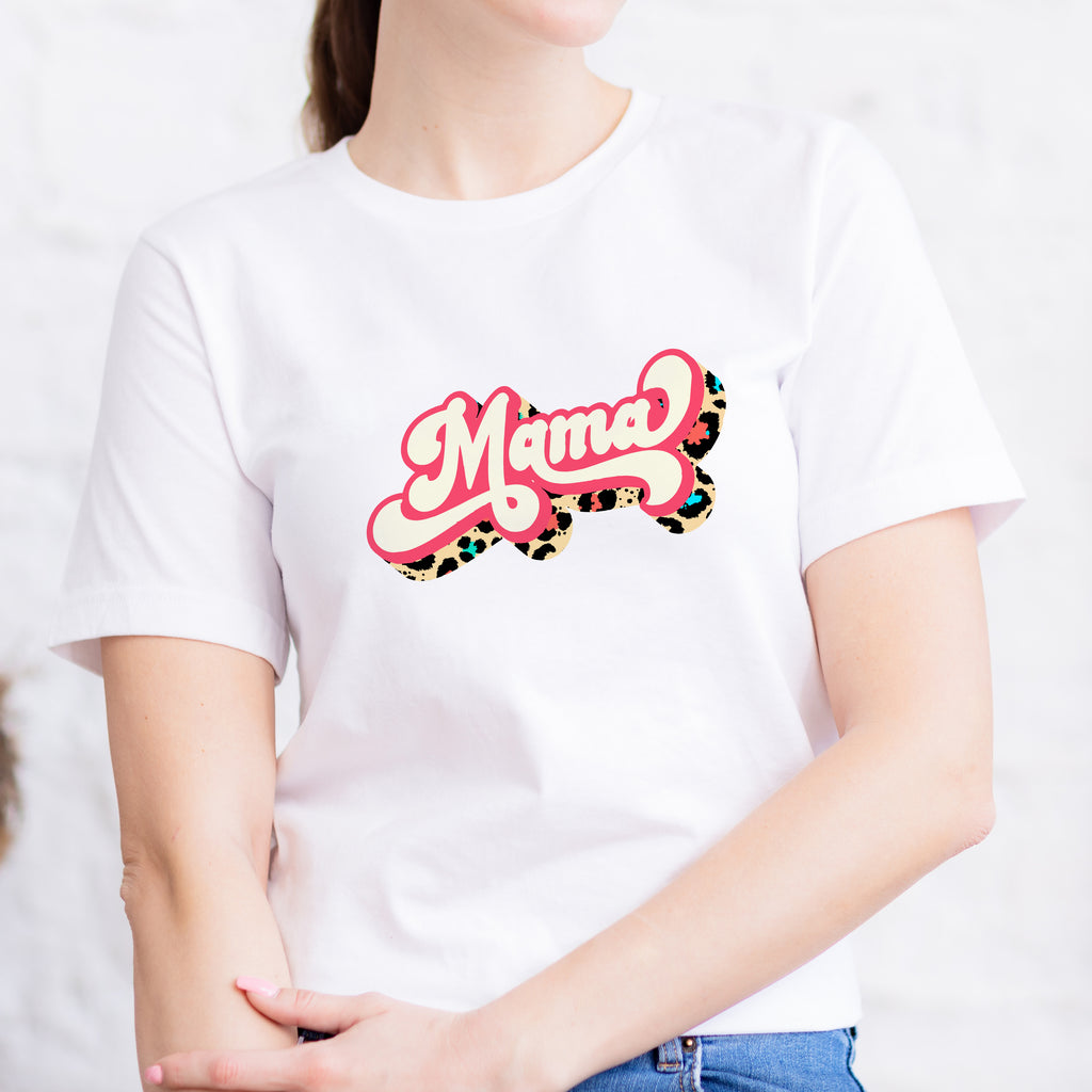 Vintage font Mama t shirt for Mother's Day or new mum gift from baby