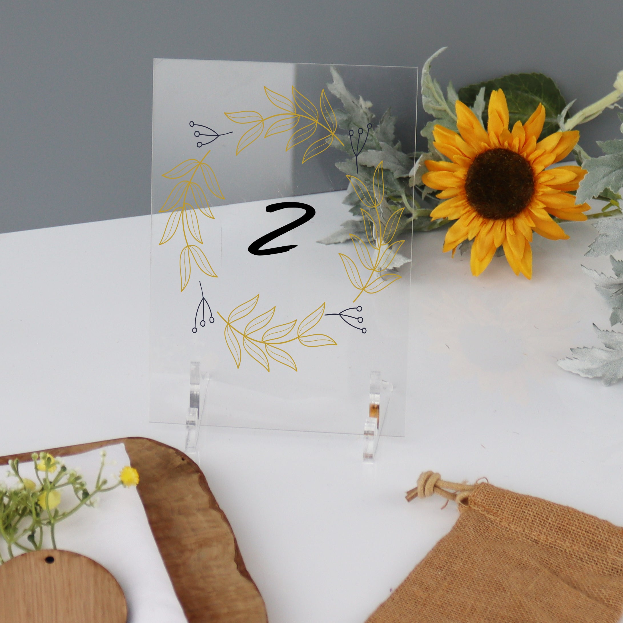 Wedding Table Names Botanical