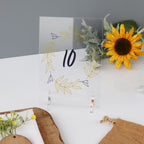 Wedding Table Names Botanical