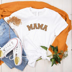 Leopard Print Mama Modern Tee