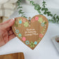 Hanging Wooden Mothers Day Heart
