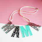 new mother necklace gift for new Mum leopard print Mama necklace gift for Mothers Day