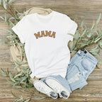 Leopard Print Mama Modern Tee