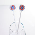 official coronation emblem drink stirrers cocktail stirrers for party