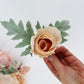 peach rose artificial boutonniere button hole floral silk artificial flowers boho vintage feel relaxed floral wedding flowers forever keepsake wedding flowers