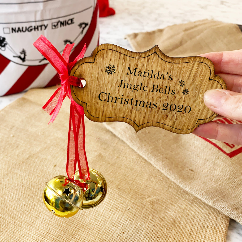 Personalised Jingle Bells Christmas Eve