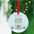 Personalised New Home Christmas Bauble