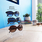 Personalised Acrylic Sunglasses Holder