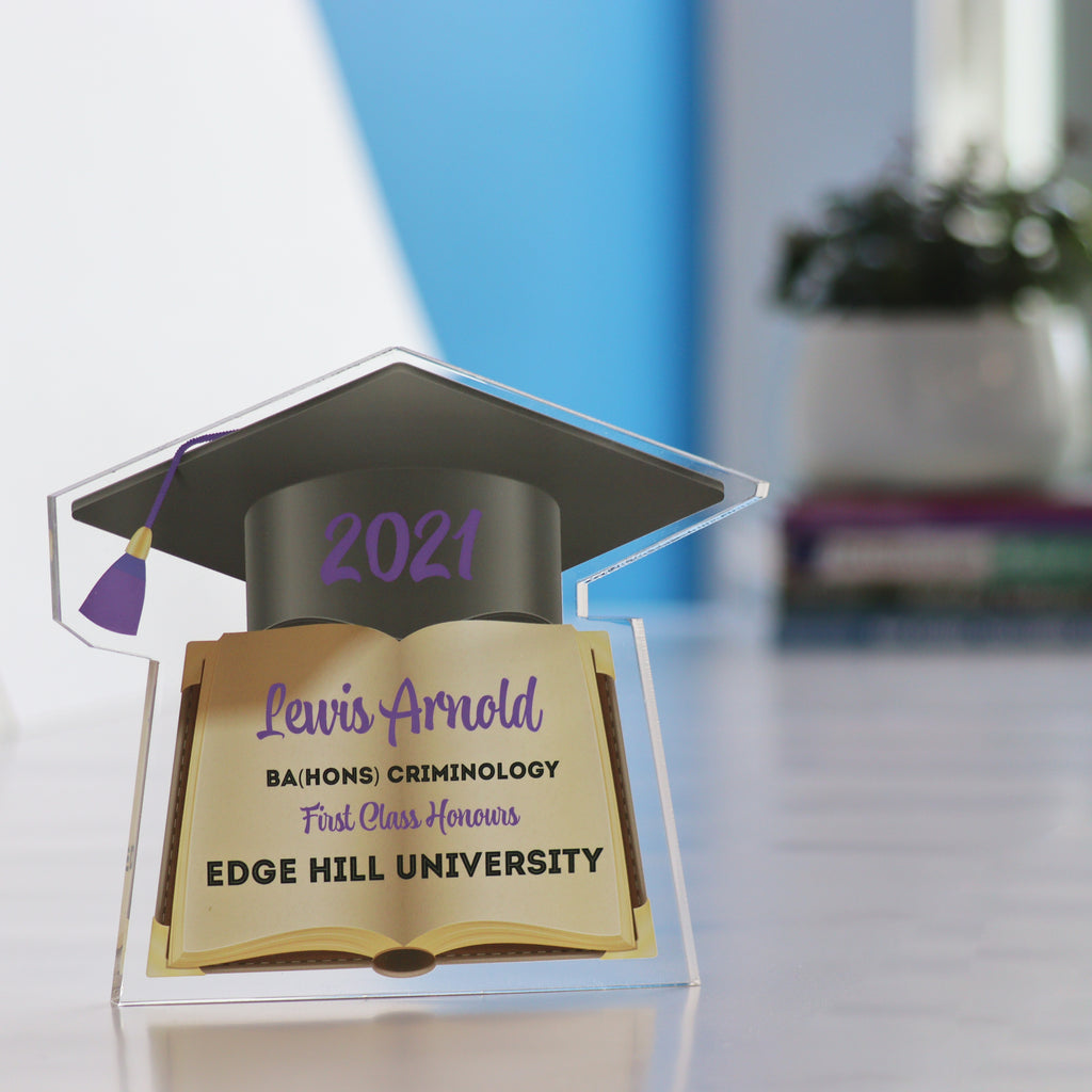 Personalised Graduation Gift Stand