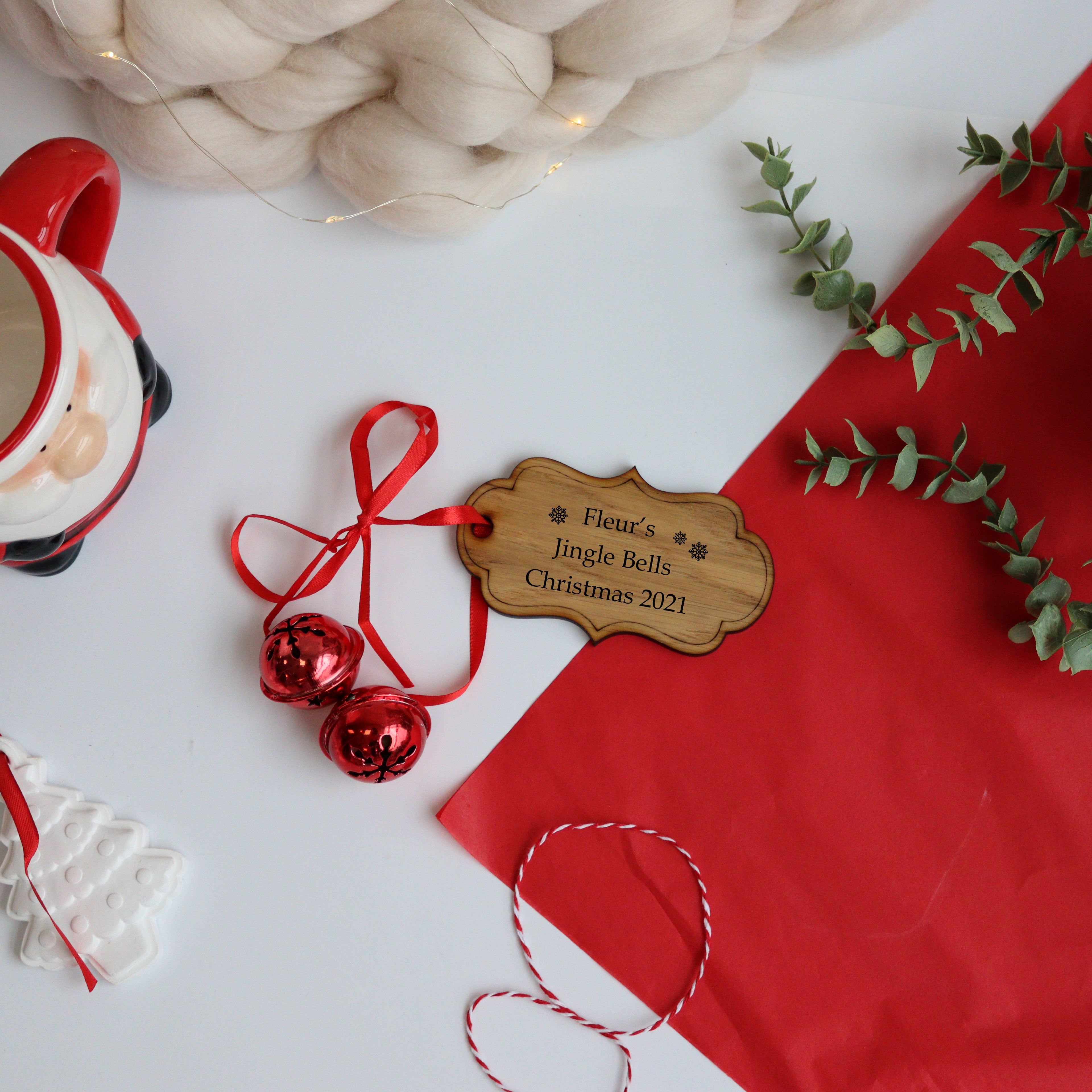 Personalised Jingle Bells Christmas Eve