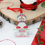 Personalised Money Holder Snowman