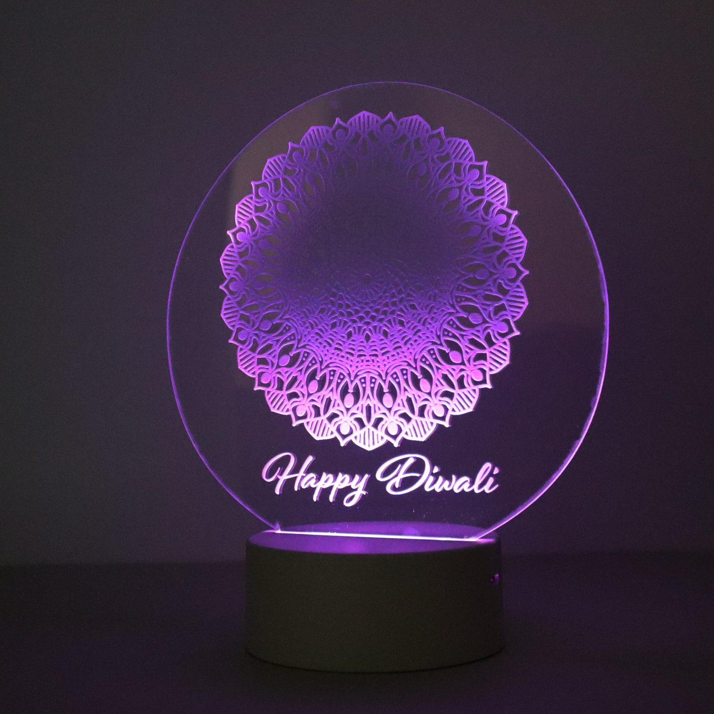 Happy Diwali LED Light Decoration