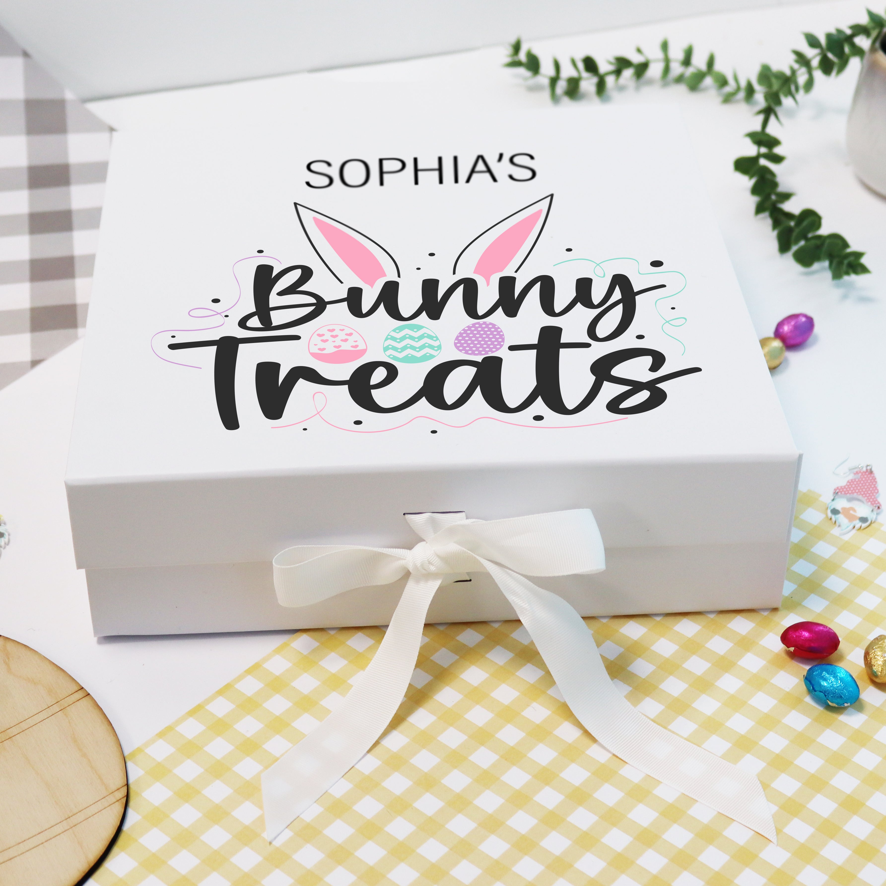 Printed Personalised Easter Treat Gift Box