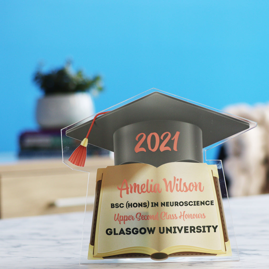Personalised Graduation Gift Stand