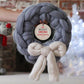 Handmade Personalised Chunky Knit Wreath