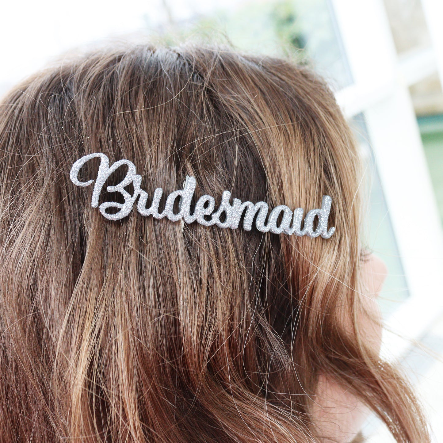 Personalised Wedding Hair Clip