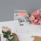 Wedding Table Names Pink Floral