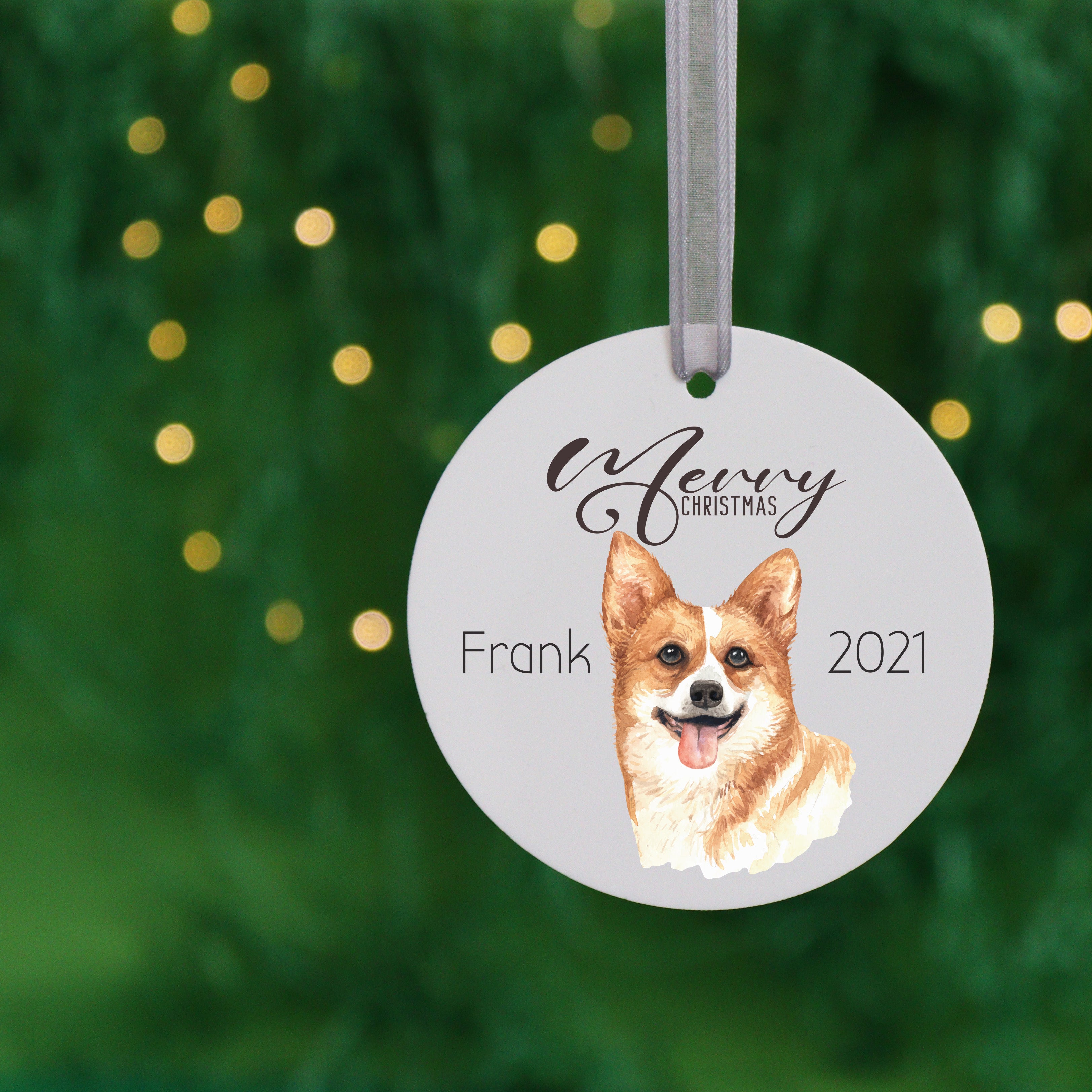 Personalised Dog Breed Pet Bauble