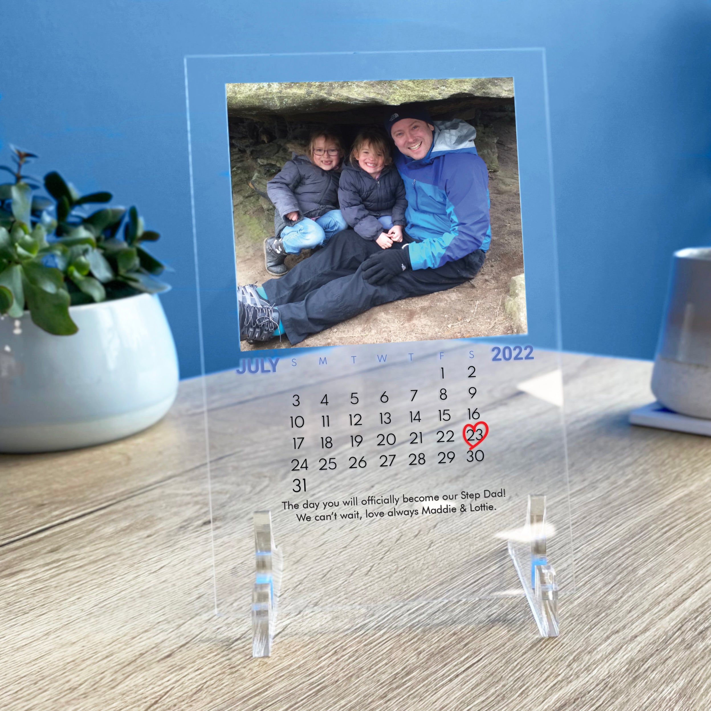 Personalised Special Date Photo Calendar