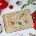 Personalised Santa Plate Board