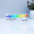 Favourite Song 3D Acrylic Soundwave Art