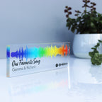 Favourite Song 3D Acrylic Soundwave Art