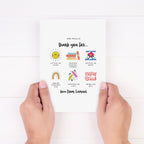 Personalised Thank You Teacher Card