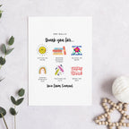 Personalised Thank You Teacher Card