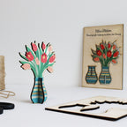 Personalised Pop Out Wooden Keepsake Thank You Teacher Card