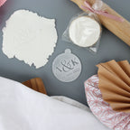 Personalised Wedding Cookie Embosser Fondant Biscuit Stamp