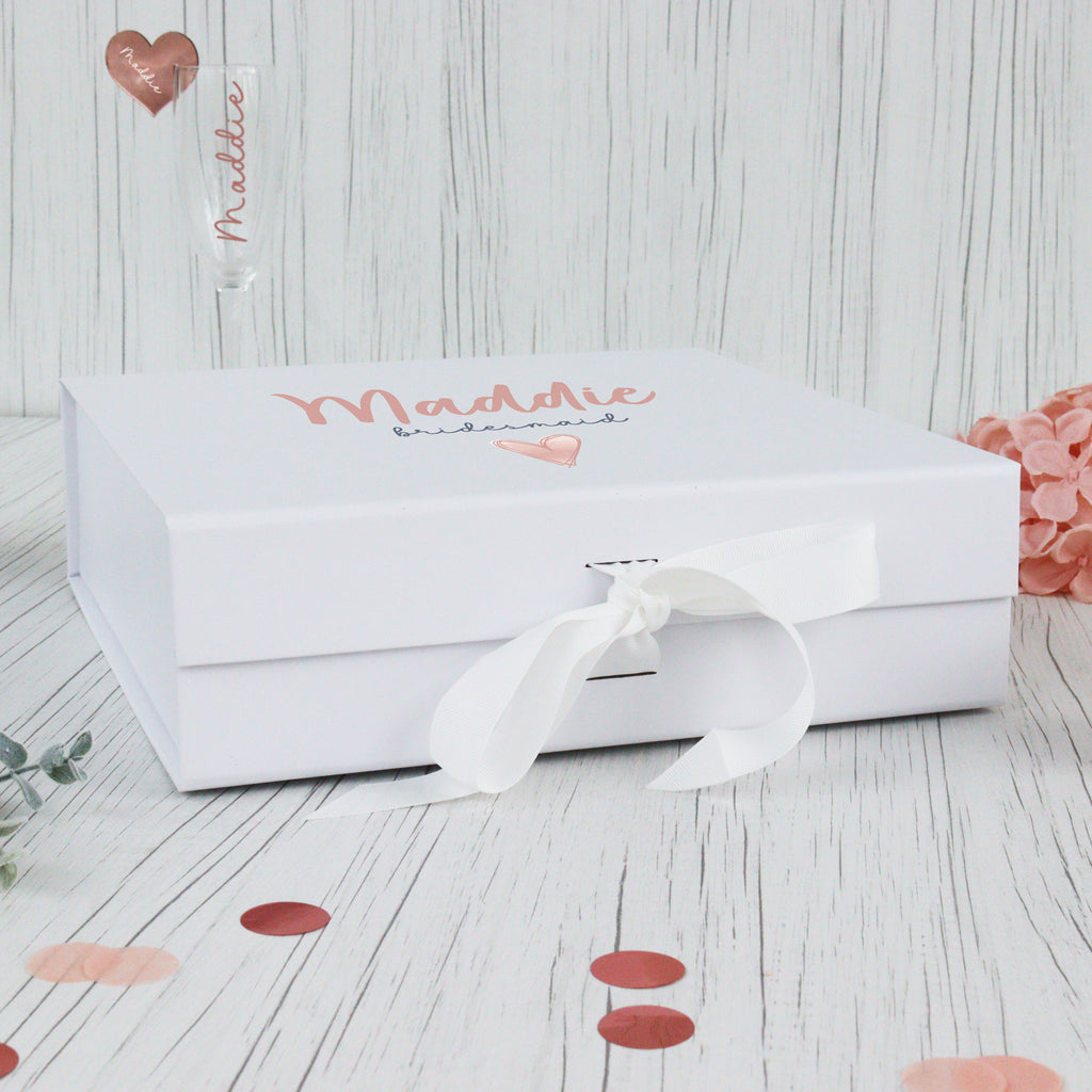 Thank You For Being My Bridesmaid Gift Box