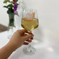 Personalised Printed Wine Glass