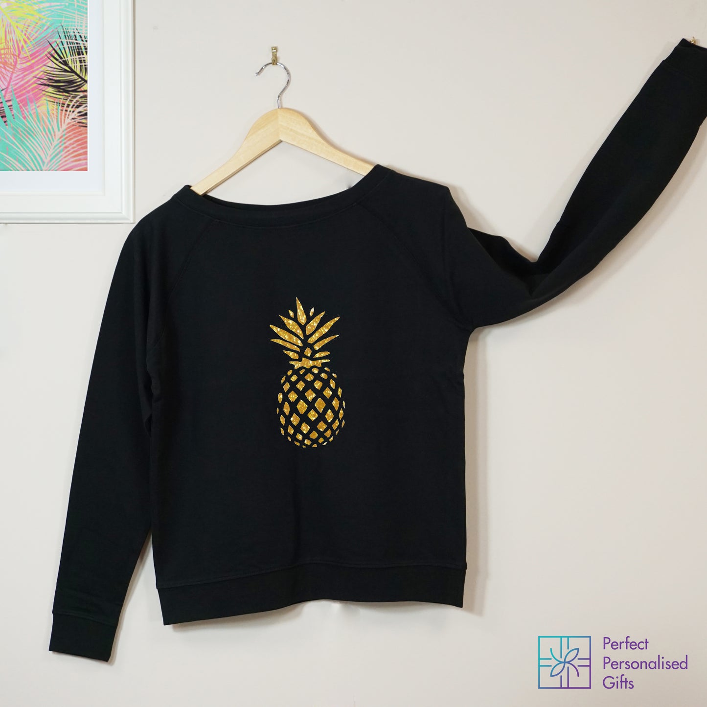 Sparkly Pineapple Sweatshirt