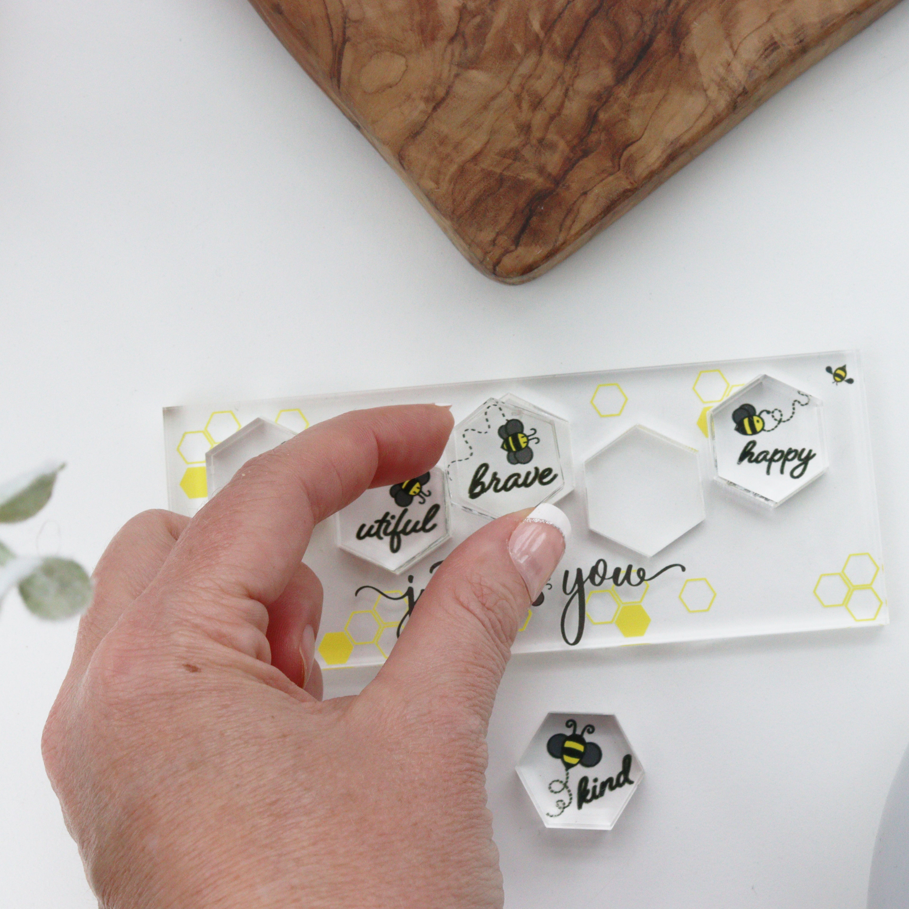 Bee Yourself Pocket Motivational Tokens